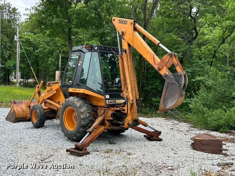image for item FC2664 1981 Case 580D backhoe