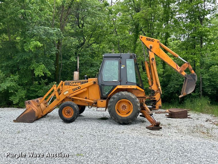 image for item FC2664 1981 Case 580D backhoe