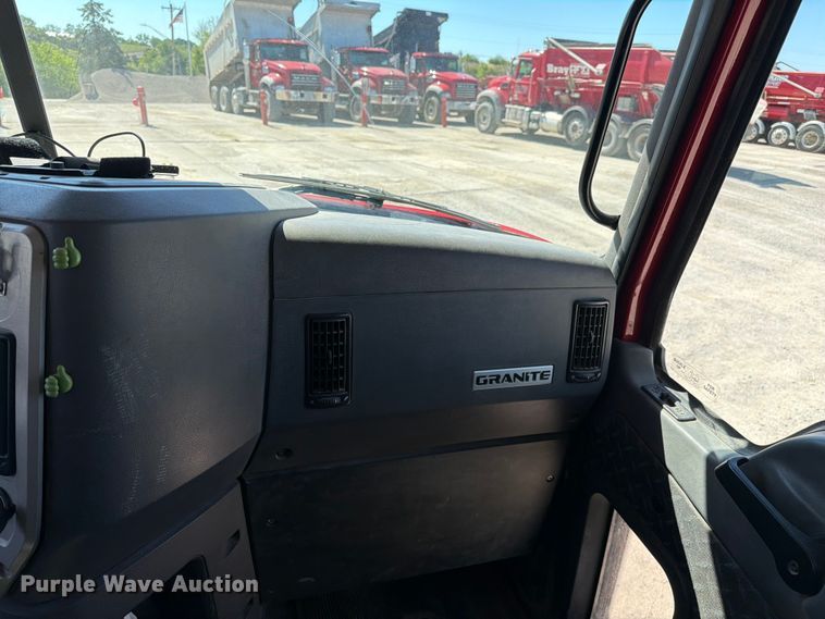 image for item FC3082 2018 Mack GU713 dump truck