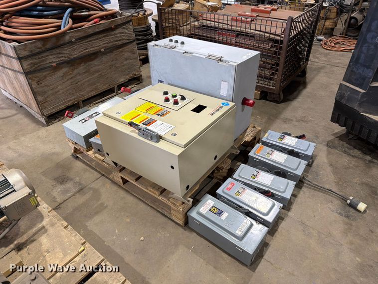image for item FC3111 Various electrical panels