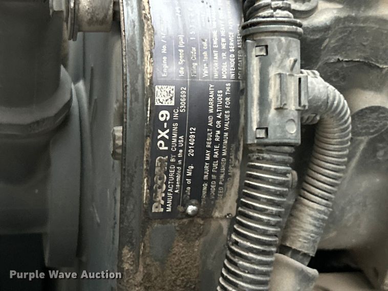 image for item FC5517 2015 Kenworth T370 grapple crane truck