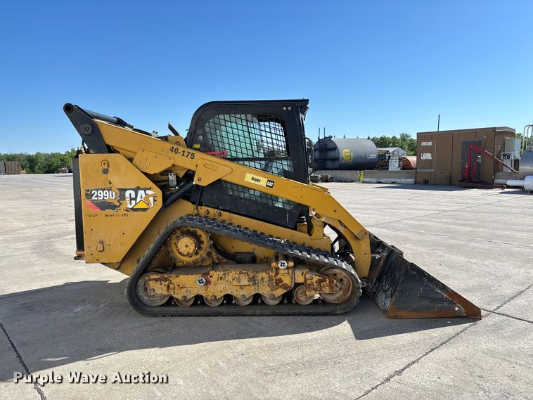 image for item FC5740 2019 Caterpillar 299D2 tracked skid steer loader