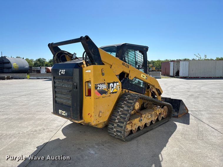 image for item FC5740 2019 Caterpillar 299D2 tracked skid steer loader