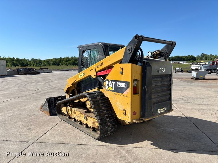 image for item FC5740 2019 Caterpillar 299D2 tracked skid steer loader