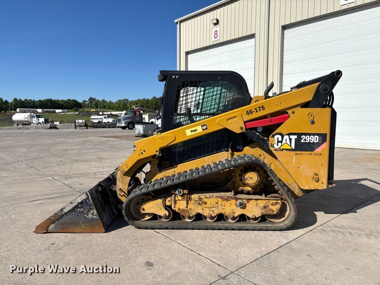 image for item FC5740 2019 Caterpillar 299D2 tracked skid steer loader