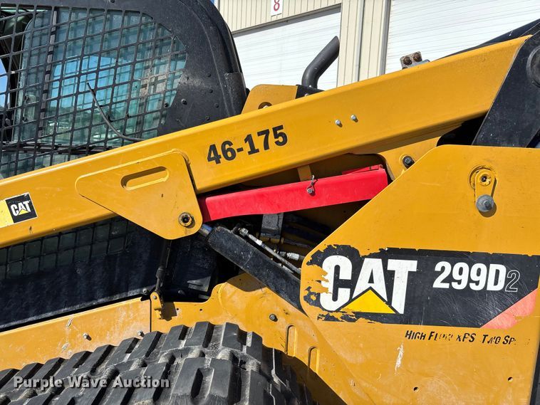 image for item FC5740 2019 Caterpillar 299D2 tracked skid steer loader