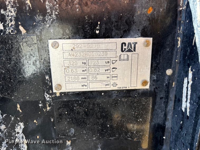 image for item FC5740 2019 Caterpillar 299D2 tracked skid steer loader