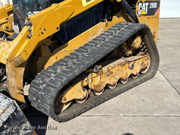 image for item FC5740 2019 Caterpillar 299D2 tracked skid steer loader