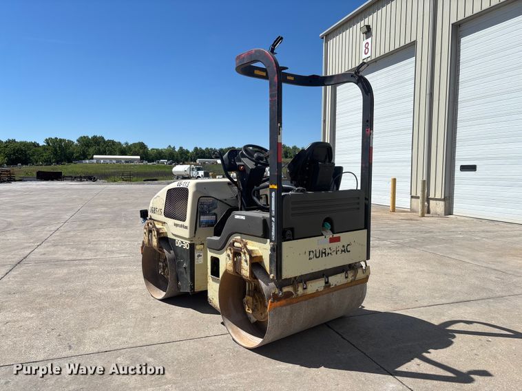 image for item FC5744 2001 Ingersoll-Rand DD-30 double drum vibratory roller