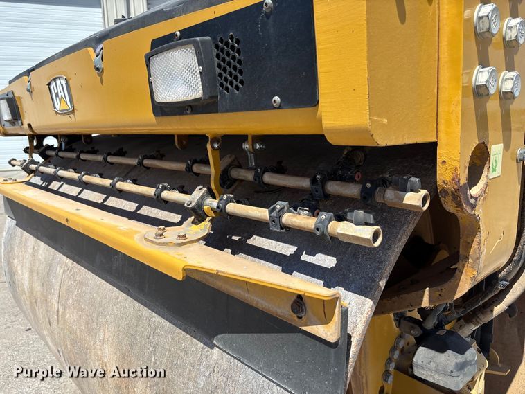 image for item FC5745 2019 Caterpillar CB13 double drum vibratory roller