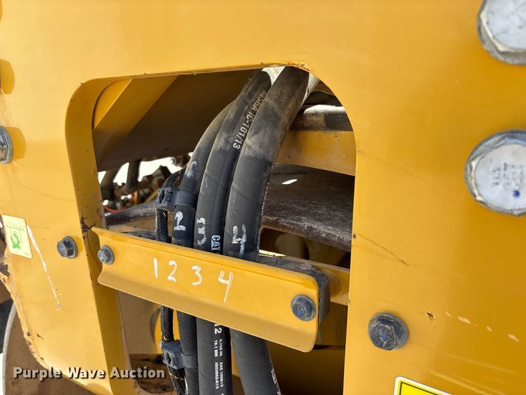 image for item FC5745 2019 Caterpillar CB13 double drum vibratory roller