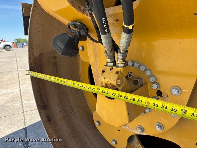 image for item FC5745 2019 Caterpillar CB13 double drum vibratory roller