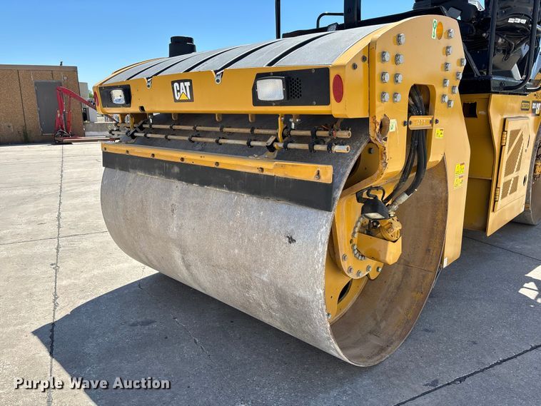 image for item FC5745 2019 Caterpillar CB13 double drum vibratory roller