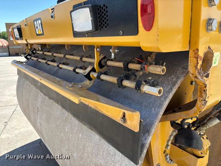 image for item FC5745 2019 Caterpillar CB13 double drum vibratory roller