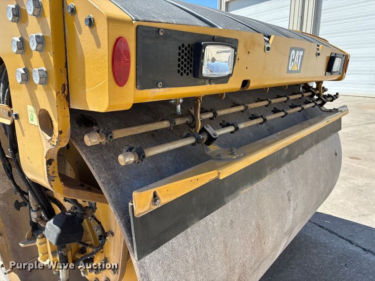 image for item FC5745 2019 Caterpillar CB13 double drum vibratory roller