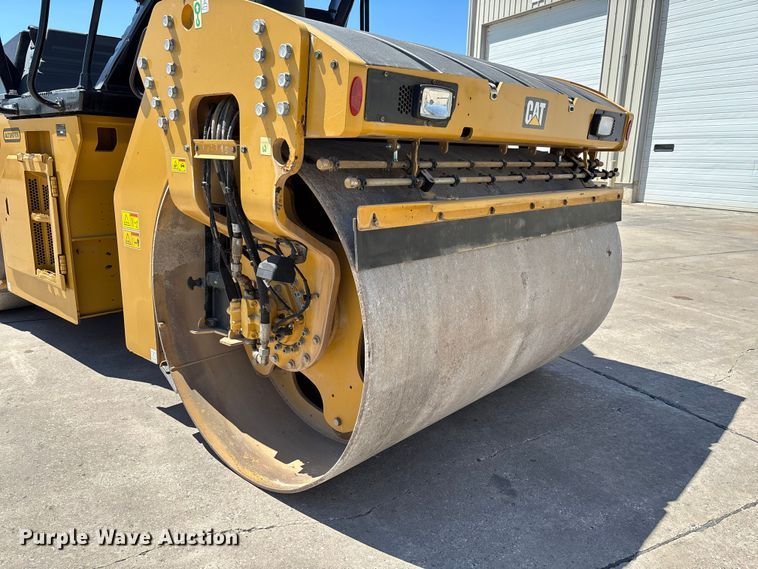 image for item FC5745 2019 Caterpillar CB13 double drum vibratory roller