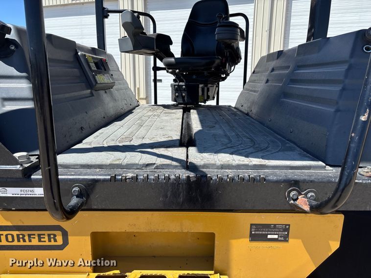 image for item FC5745 2019 Caterpillar CB13 double drum vibratory roller