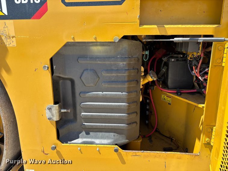 image for item FC5745 2019 Caterpillar CB13 double drum vibratory roller