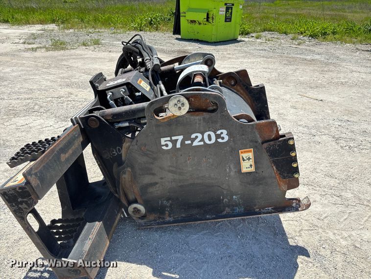 image for item FC5749 2008 Caterpillar PC206 skid steer cold planer