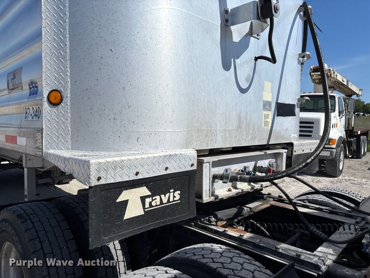 image for item FC5757 2008 Travis end dump trailer