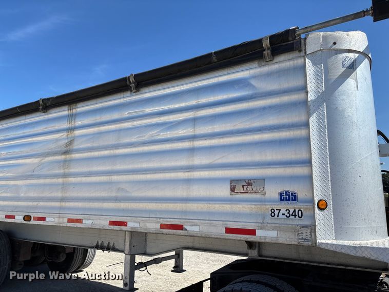 image for item FC5757 2008 Travis end dump trailer