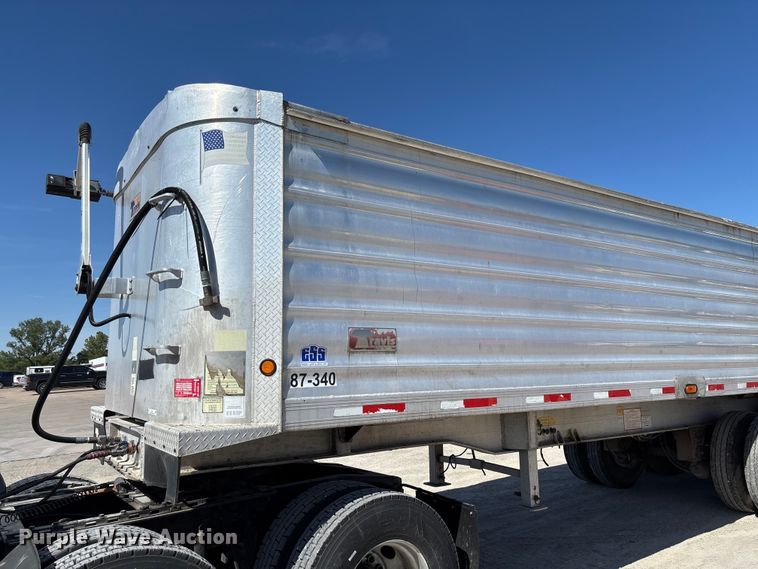 image for item FC5757 2008 Travis end dump trailer