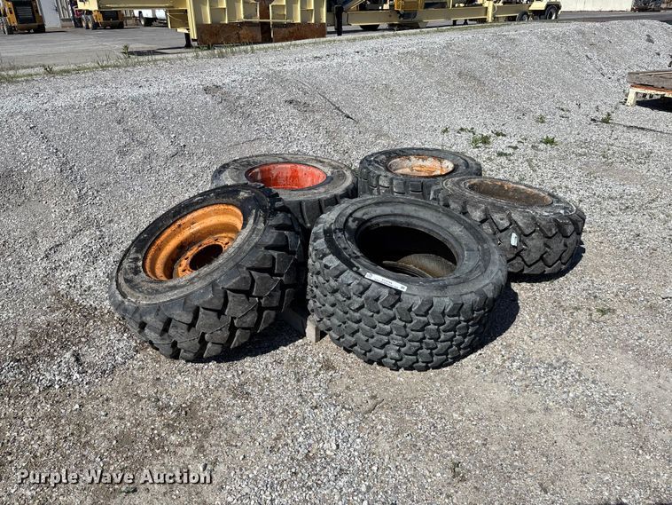image for item FC5759 Skid steer wheels and tires