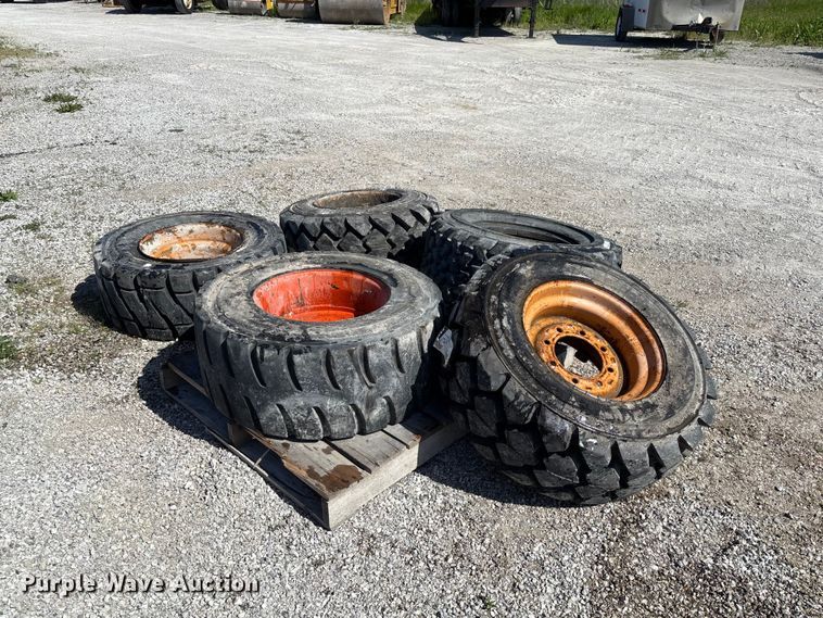 image for item FC5759 Skid steer wheels and tires