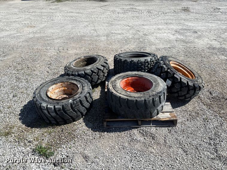 image for item FC5759 Skid steer wheels and tires