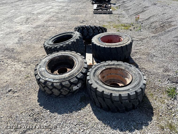 image for item FC5759 Skid steer wheels and tires
