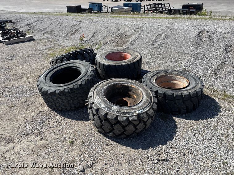 image for item FC5759 Skid steer wheels and tires