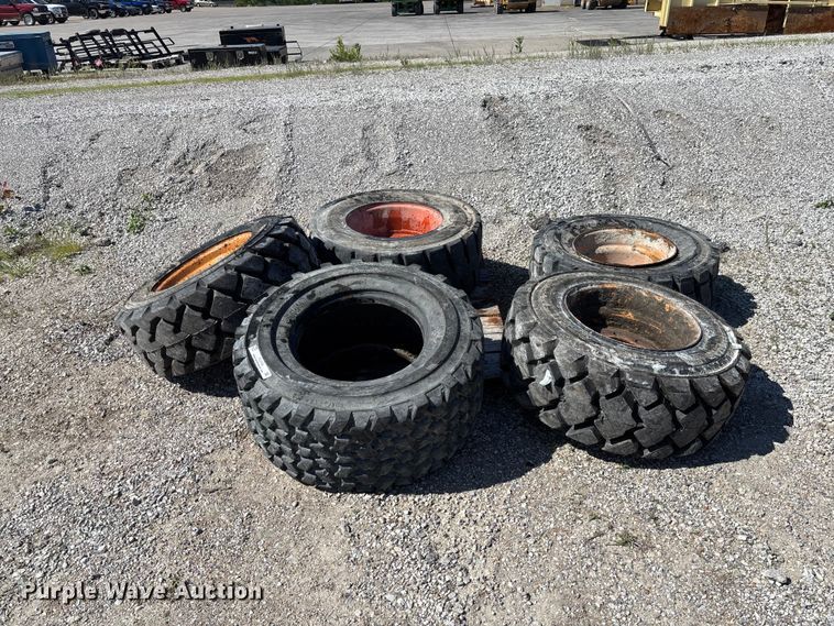 image for item FC5759 Skid steer wheels and tires