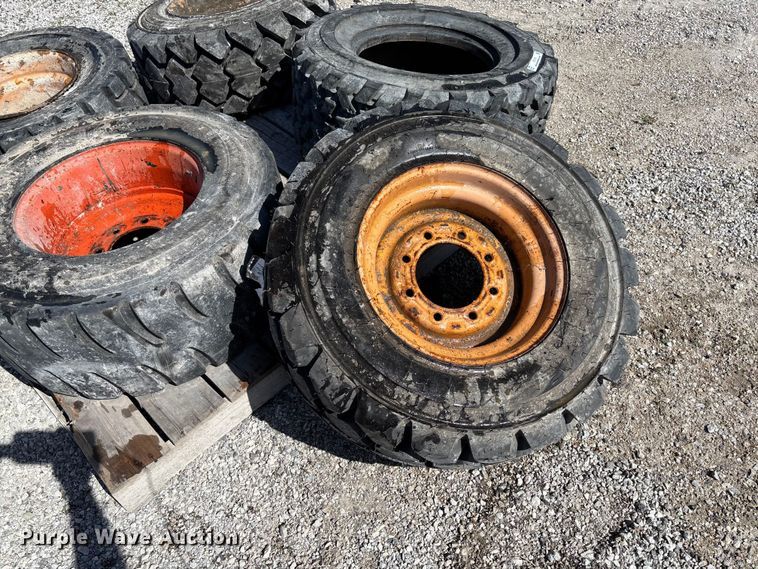 image for item FC5759 Skid steer wheels and tires