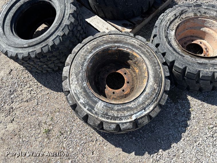 image for item FC5759 Skid steer wheels and tires
