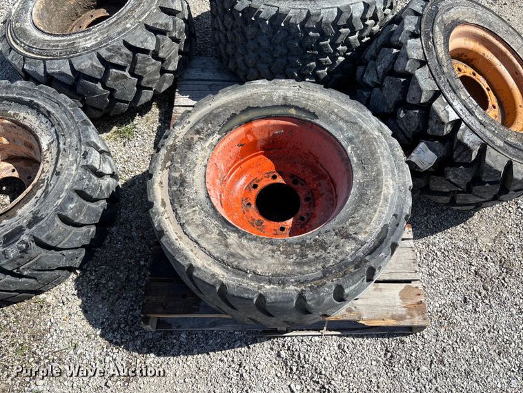 image for item FC5759 Skid steer wheels and tires