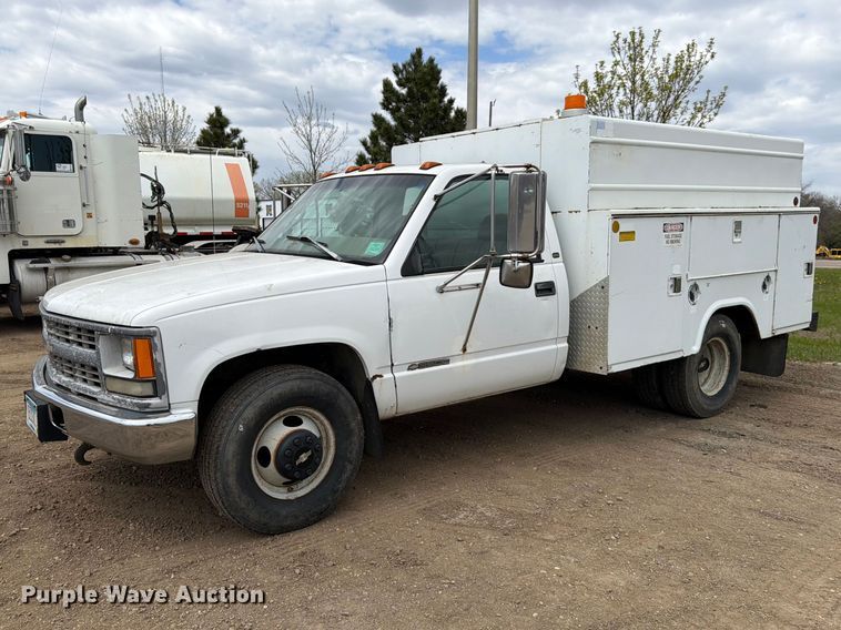 image for item FK0160 1998 Chevrolet C3500 utility / service truck