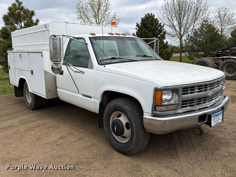image for item FK0160 1998 Chevrolet C3500 utility / service truck