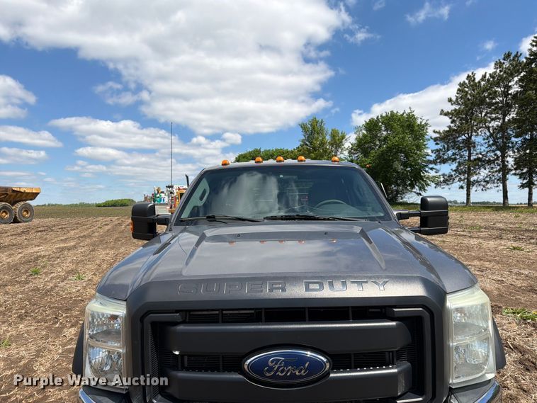 image for item FK0182 2012 Ford F450 Super Duty Crew Cab flatbed truck