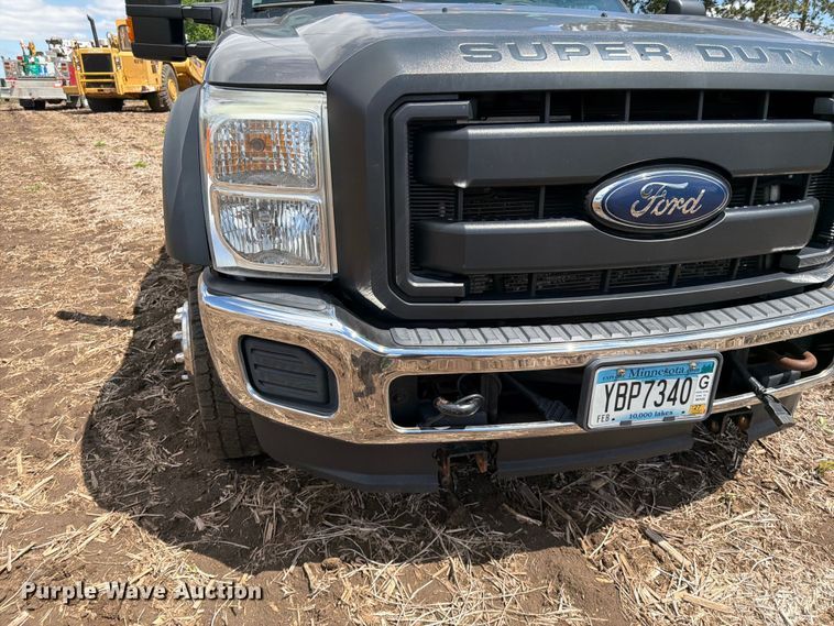 image for item FK0182 2012 Ford F450 Super Duty Crew Cab flatbed truck