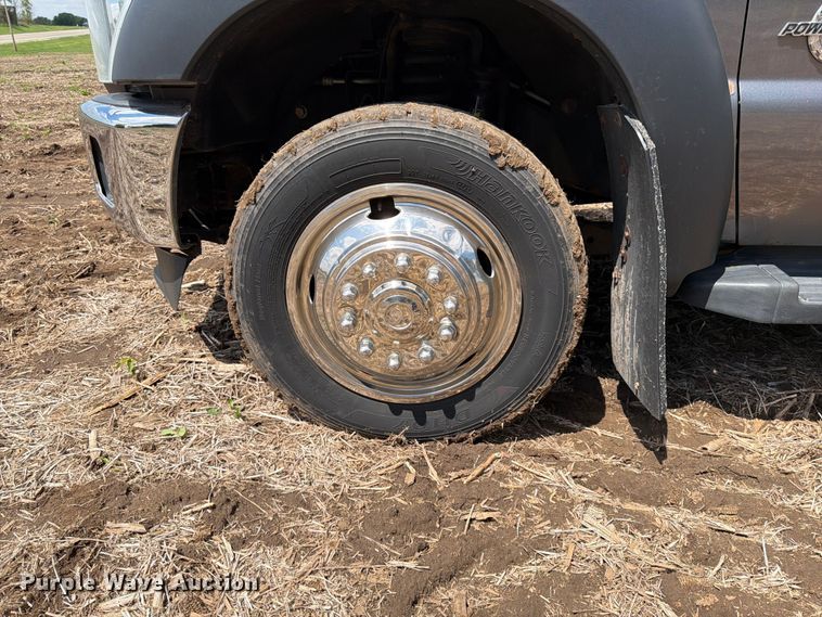 image for item FK0182 2012 Ford F450 Super Duty Crew Cab flatbed truck