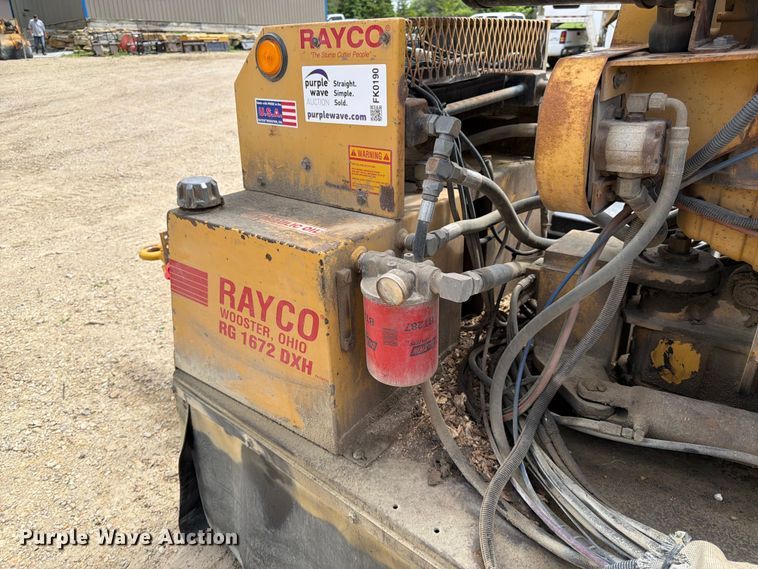 image for item FK0190 Rayco RG1672 DXH wood chipper