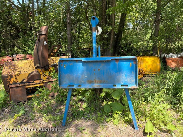 image for item FK0203 Burchland SFI36 skid steer silt fence plow