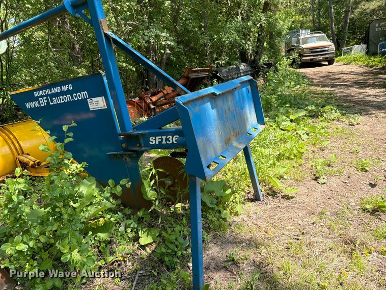 image for item FK0203 Burchland SFI36 skid steer silt fence plow