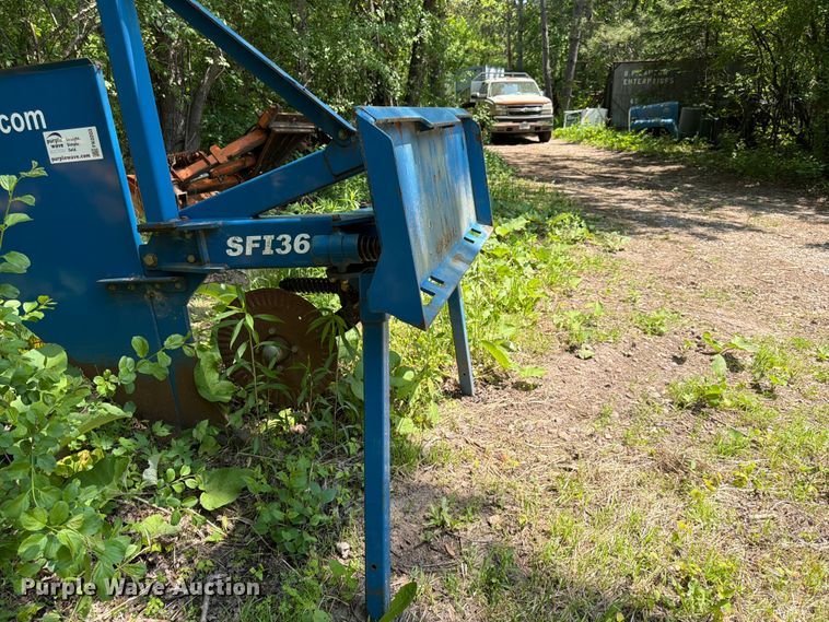 image for item FK0203 Burchland SFI36 skid steer silt fence plow