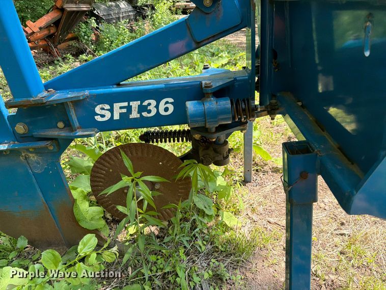 image for item FK0203 Burchland SFI36 skid steer silt fence plow