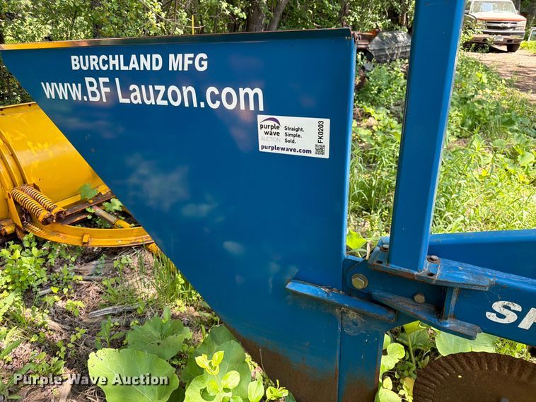 image for item FK0203 Burchland SFI36 skid steer silt fence plow