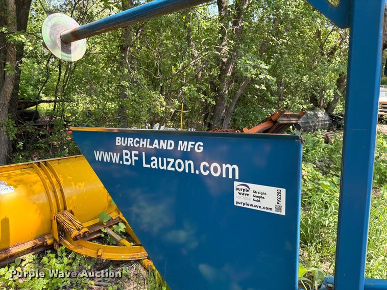 image for item FK0203 Burchland SFI36 skid steer silt fence plow