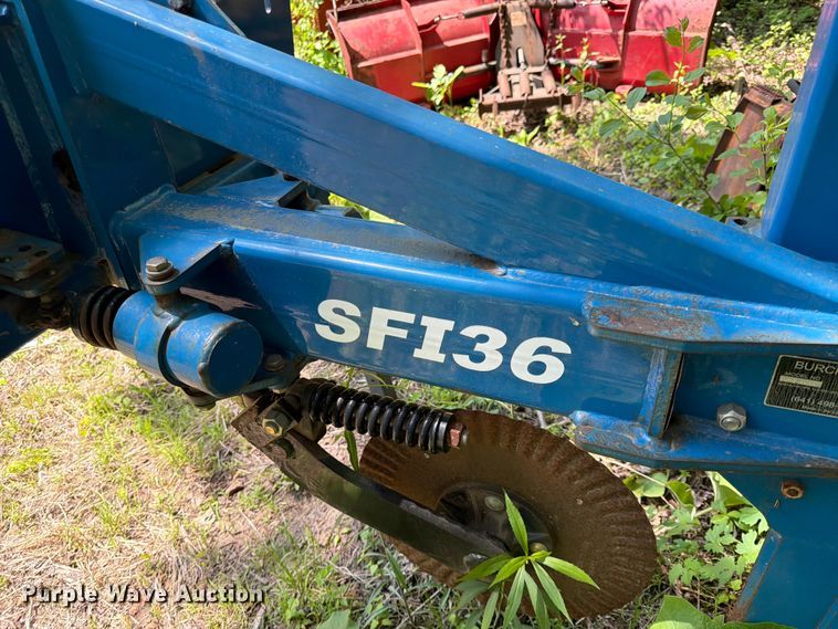 image for item FK0203 Burchland SFI36 skid steer silt fence plow