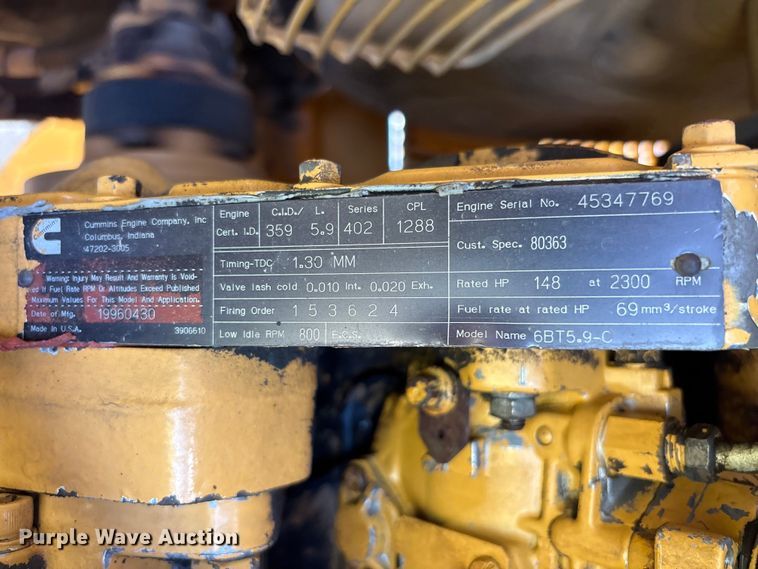 image for item FK1497 1996 Champion 710A motor grader