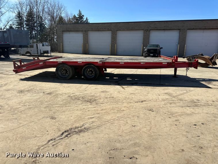 image for item FK1683 1997 Trail King Industries TK20 equipment trailer